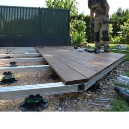 Perfil estructural PROFILDECK - Longitud 3 m - Espesor 55 mm