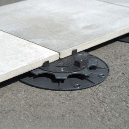 Plot de terrasse fixe 10 mm dalle - Solidor