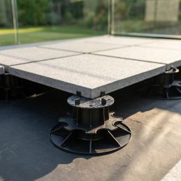 Plot de terrasse dalle de 23 à 308 mm - Avec/Sans Sticksol ou Cale amortisseur - Sticksol