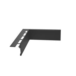 Profil d'angle entrant - Noir - Solidor
