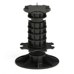 Plot de terrasse dalle de 26 à 466 mm - Avec cale amortisseur - Solidor