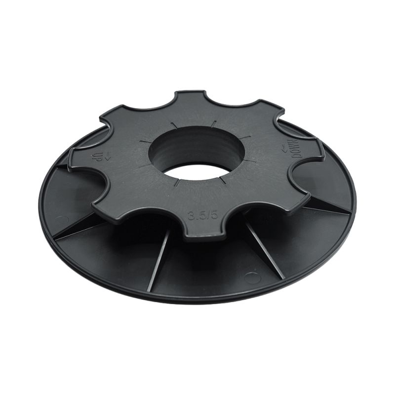 Embase plot de terrasse réglable - 35-50 mm - Solidor
