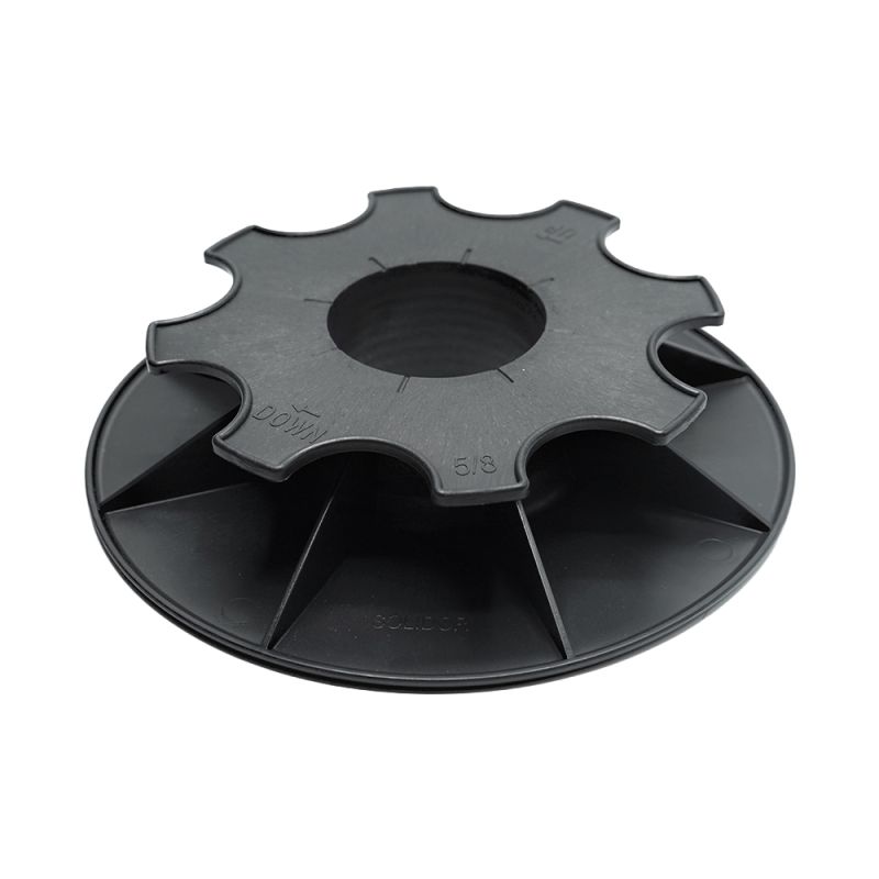 Embase plot de terrasse réglable -50-80 mm - Solidor