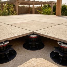 Plattenlager 43 bis 460 mm – Ohne Dämpfungsunterlage – Einstellung von oben – Solidor