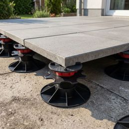 Soporte para losa de 43 a 460 mm – Sin almohadilla amortiguadora – Ajuste desde arriba – Solidor