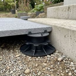 Demi plot de terrasse dalle de 23 à 440 mm - Sans cale amortisseur - Solidor