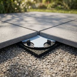 Plot de terrasse fixe 14 mm Sticksol dalle - Solidor