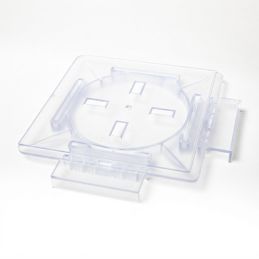 Plaque à dalle pour plot terrasse - Transparent - Vérindal