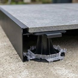 Supporto per rivestimento laterale trasparente per supporti piastrelle - Vérindal+