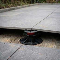 Plot de terrasse dalle 43 à 460 mm - Sans cale amortisseur - Autonivelant -Réglable par dessus - Solidor