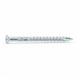 100 tornillos para terraza - Inoxidable A2 - 5.0x60/39 - TX25 - Cabeza cilíndrica - T-Drill