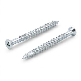 100 Terrassenschrauben Edelstahl A2 5,0 x 60 / 39 TX25 – Zylinderkopf – T-Drill