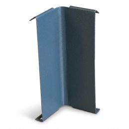 Internal corner connector for clip-on profile Anthracite Lacquered