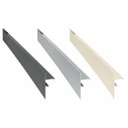 Profilé de finition clipsable Laqué Anthracite