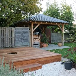 Plot terrasse bois autonivelant réglable 40 à 230 mm JOUPLAST