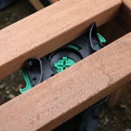 Plot terrasse bois autonivelant réglable 40 à 230 mm JOUPLAST