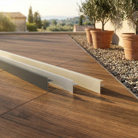 Remate de acabado para terraza sobre soportes | Plots Discount