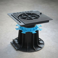 Plaque a dalle Jouplast : Accessoire de finition pour terrasse sur plots | Plots Discount