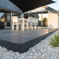 Terrassen profil für saubere Terrassenkanten | Plots Discount