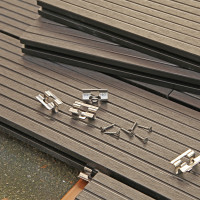 WPC terrassen clips für verdeckte Befestigung | Plots Discount