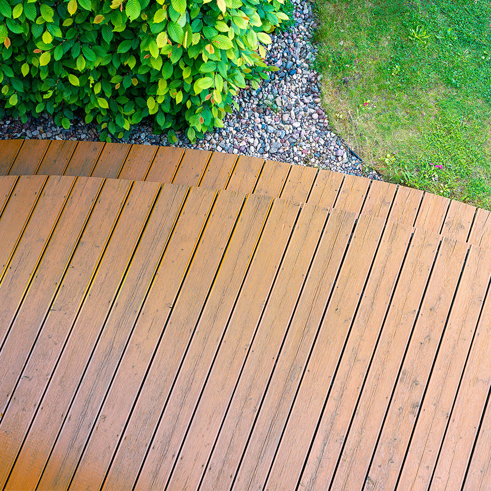 Terrassendielen aus exotischem Holz