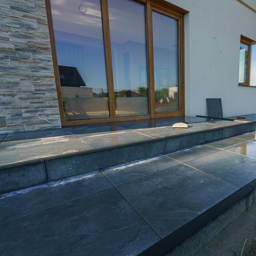 Bordure carrelage extérieur